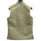 Sage Green - Rich Lucknowi Sequins Mens Waistcoat - Bollywood - KCS4013 VH 0324 - Prachy Creations