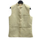 Sage Green - Rich Lucknowi Sequins Mens Waistcoat - Bollywood - KCS4013 VH 0324 - Prachy Creations