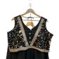 Sale! Black - Ready Made Lehenga Set - Size 16 - 42" (Loosen up to 14) ) UK Stock - 24h Dispatch - KTC241210 TJ 1224 - Prachy Creations