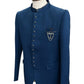 SALE! Petrol Blue - PREMIUM Slim Fit Mens BandhGala / Prince / Chinese Collar Jacket - Fantastic Fit - CS2512 09TY25 - Prachy Creations