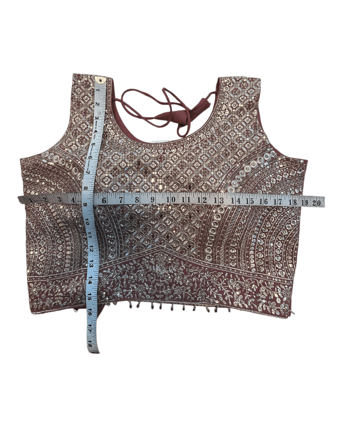 SALE! SALE! Size 12 - Dusty Pink - Ready Made Lehnga Set - Haldi / Mehndi / Weddings - UK Stock - 24h Dispatch - PC2604 VT - Prachy Creations