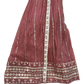 SALE! SALE! Size 12 - Dusty Pink - Ready Made Lehnga Set - Haldi / Mehndi / Weddings - UK Stock - 24h Dispatch - PC2604 VT - Prachy Creations