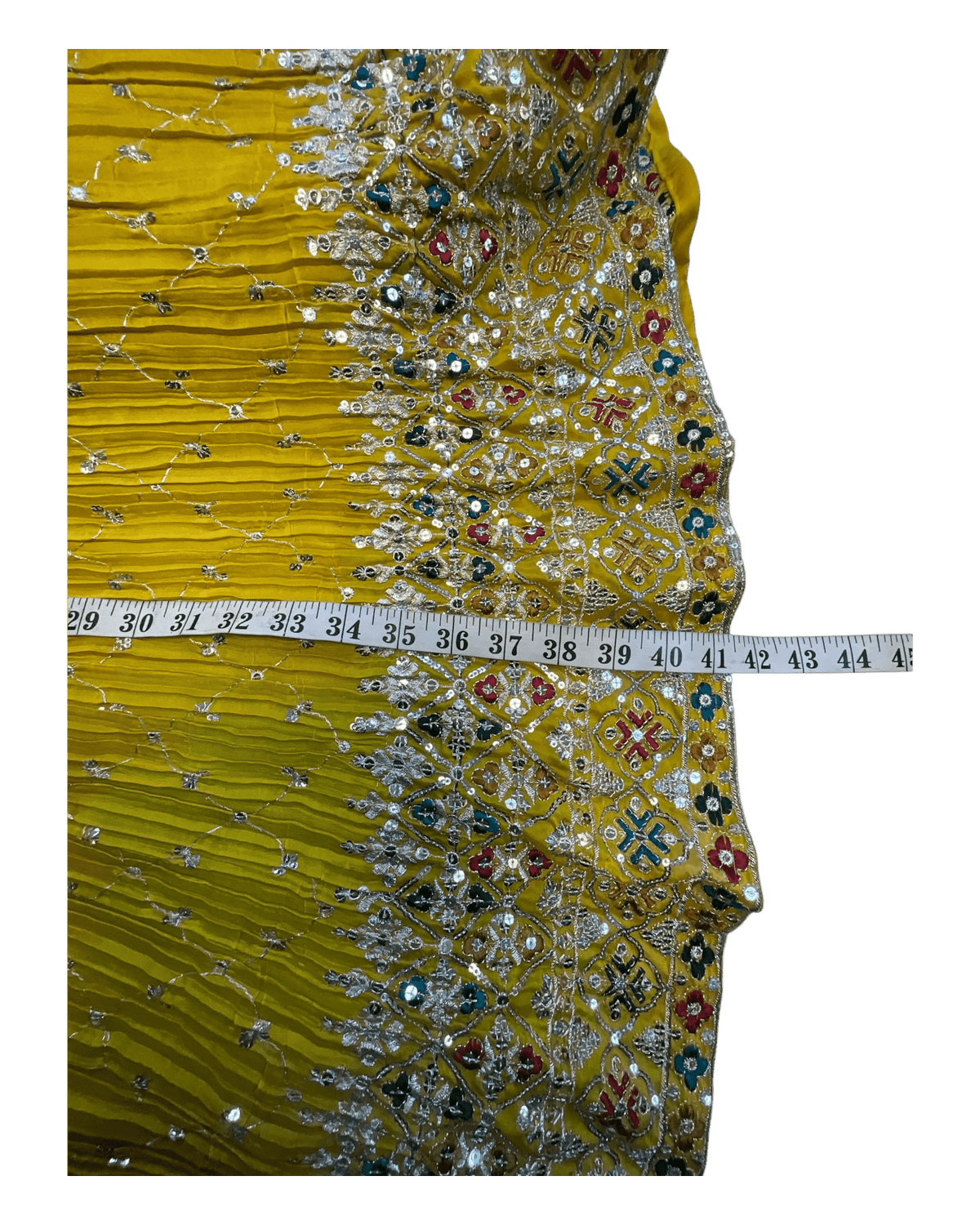 SALE! SALE! Size 14 - Yellow Ready Made Lehnga Set - Haldi / Mehndi / Weddings - UK Stock - 24h Dispatch - PC2602 XX - Prachy Creations