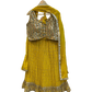SALE! SALE! Size 14 - Yellow Ready Made Lehnga Set - Haldi / Mehndi / Weddings - UK Stock - 24h Dispatch - PC2602 XX - Prachy Creations