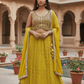 SALE! SALE! Size 14 - Yellow Ready Made Lehnga Set - Haldi / Mehndi / Weddings - UK Stock - 24h Dispatch - PC2602 XX - Prachy Creations