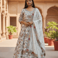 SALE! SALE! Size 18 (44" Bust) - Off White - Ready Made Lehnga Set - Haldi / Mehndi / Weddings - UK Stock - 24h Dispatch - PC2607 XX - Prachy Creations