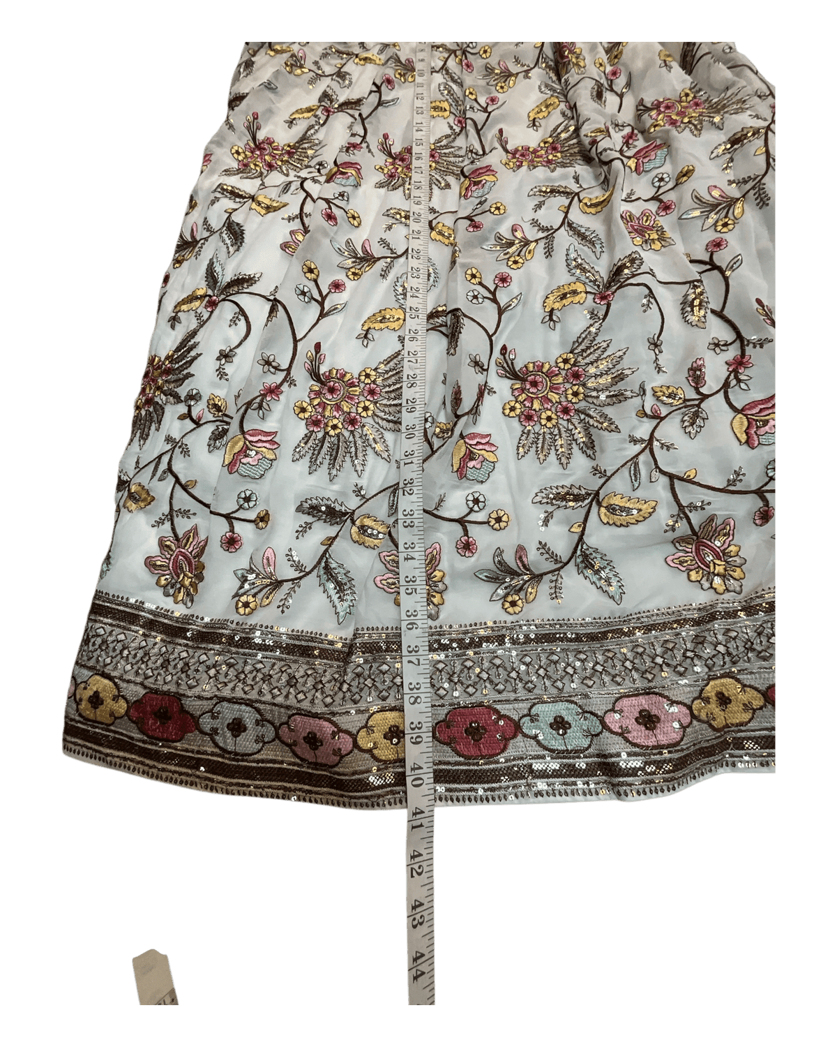 SALE! SALE! Size 18 (44" Bust) - Off White - Ready Made Lehnga Set - Haldi / Mehndi / Weddings - UK Stock - 24h Dispatch - PC2607 XX - Prachy Creations