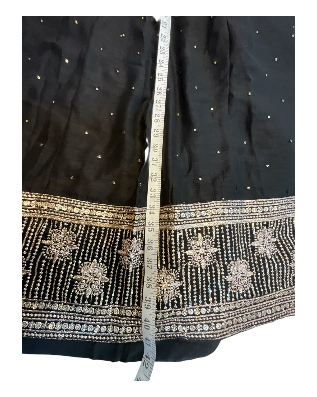 SALE! SALE! Size 20 - Black - Ready Made Lehnga Set - Haldi / Mehndi / Weddings - UK Stock - 24h Dispatch - PC2606 TJ - Prachy Creations
