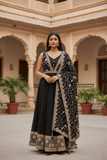 SALE! SALE! Size 20 - Black - Ready Made Lehnga Set - Haldi / Mehndi / Weddings - UK Stock - 24h Dispatch - PC2606 TJ - Prachy Creations