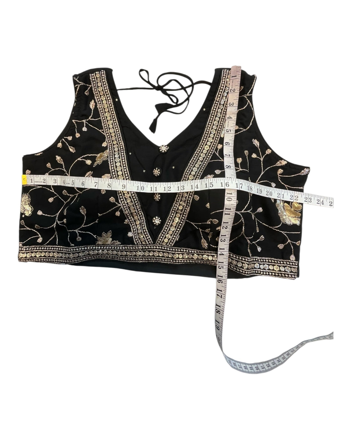 SALE! SALE! Size 20 - Black - Ready Made Lehnga Set - Haldi / Mehndi / Weddings - UK Stock - 24h Dispatch - PC2606 TJ - Prachy Creations