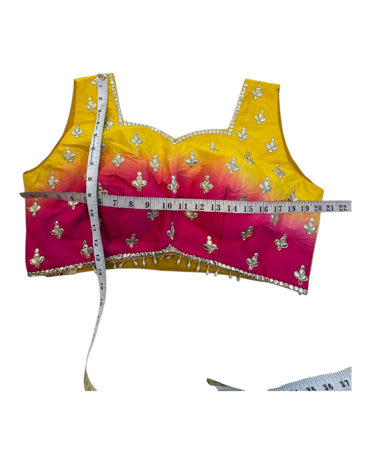 SALE! SALE! Yellow Ready Made Lehnga Set - Haldi / Mehndi / Weddings - UK Stock - 24h Dispatch - PC2601 XX - Prachy Creations
