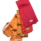 Peach Coral Fuchsia Satin Saree Petticoats