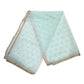 Sea Green - Ladies Net Dupatta with Gold Lace Border & Diamante - Mix N Match - VC2501 T0125 - Prachy Creations
