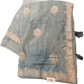 Sea Green - Saree with Thread / Stone Work and Blouse Piece - UK stock - 24hr Dispatch - SP2613 VY - Prachy Creations