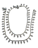 Silver Finish - Ankle Chain / Payal / Paazeb - Fashion Jewellery - Bollywood - Weddings - DAJ590 24P10 - Prachy Creations