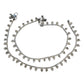 Silver Finish - Ankle Chain / Payal / Paazeb - Fashion Jewellery - Bollywood - Weddings - DAJ591 24Tp10 - Prachy Creations