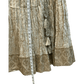 Size 12 / 38" Bust - Cream / Light Gold - Ready Made Lehenga Set - UK Stock - 24h Dispatch - SC1533 09AA25 - Prachy Creations