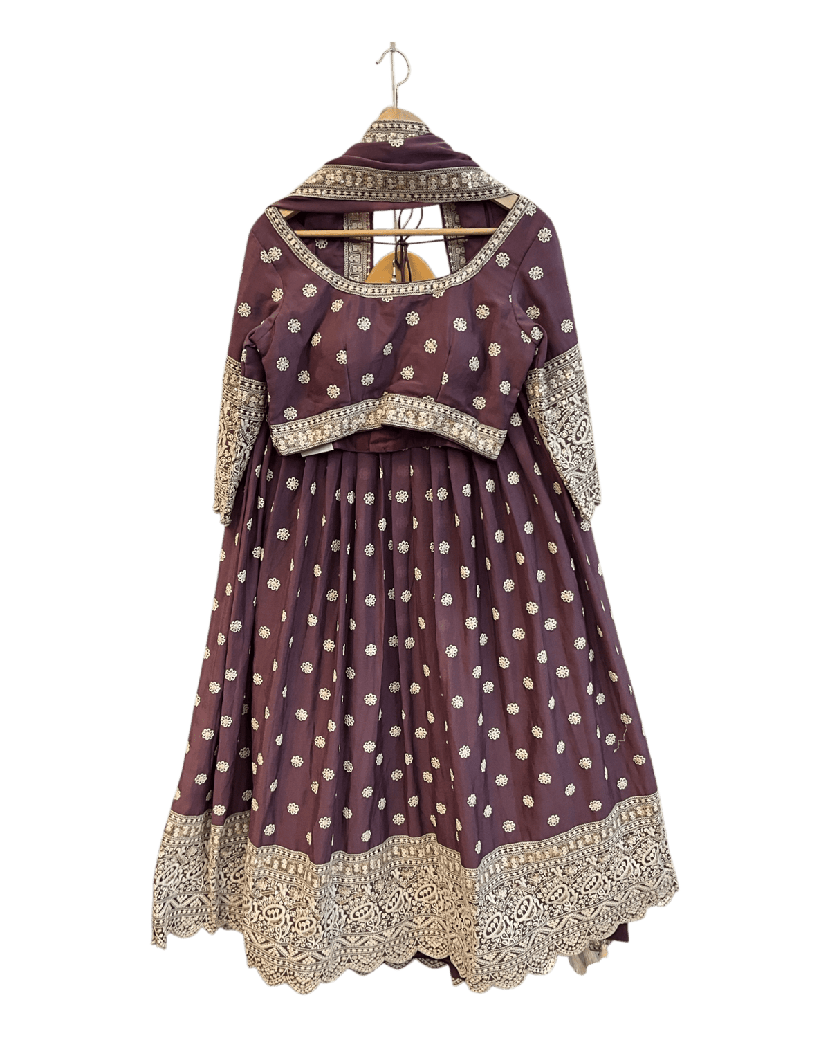 Size 12 / 38" Bust - Light Purple - Ready Made Lehenga Set - UK Stock - 24h Dispatch - SWA11 JA - Prachy Creations