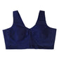 Size 38" / UK 12 - Navy Blue - Silky Saree blouse with cups, Sleeveless - UK Stock - Quick Delivery - RNK - R722A-KY - Prachy Creations