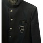 Size 40" Chest - Navy Blue - PREMIUM Slim Fit Mens Jute BandhGala / Prince / Chinese Collar Jacket - Fantastic Fit - CS2604 TA - Prachy Creations