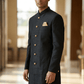 Size 48” - Mens Classic Sherwani set , Black - Weddings - UK stock - F1810JY - Prachy Creations