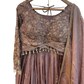Size UK 14 (40" Bust) Long Sleeves - Pastel Lilac - Silky Lehenga Set - Mehndi / Sangeet / Bridesmaids / Weddings / Garba - UK Stock - 24h Dispatch - KM- VAN416 07JJ26 - Prachy Creations