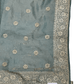 Sky Blue - Fancy Party Saree with Blouse Piece - UK stock - 24hr Dispatch - SP2624 TK - Prachy Creations