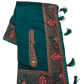 Teal - Classic Saree with Thread Work and Blouse Piece - UK stock - 24hr Dispatch - RS2505 VY - Prachy Creations