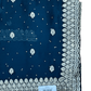 Teal - Fancy Party Saree with Blouse Piece - UK stock - 24hr Dispatch - SP2603 VY - Prachy Creations