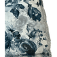 Teal Floral - Classic Satin Crepe Saree with Stone Work and Blouse Piece - UK stock - 24hr Dispatch - RS2536 VR - Prachy Creations