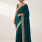 Turquoise Blue - Fancy Party Saree with Blouse Piece - UK stock - 24hr Dispatch - SP2603 VY - Prachy Creations
