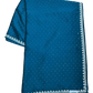 Turquoise Blue - Fancy Party Saree with Blouse Piece - UK stock - 24hr Dispatch - SP2625 VY - Prachy Creations