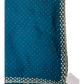 Turquoise Blue - Rich Saree with Stone Work and Blouse Piece - UK stock - 24hr Dispatch - RS2514 VC - Prachy Creations
