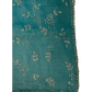 Turquoise - Rich Saree with Allover Embroidery and Blouse Piece - UK stock - 24hr Dispatch - RS2520 JA - Prachy Creations
