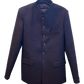 Wine - PREMIUM Slim Fit Mens Jute BandhGala / Prince / Chinese Collar Jacket - Fantastic Fit - CS2603 TH - Prachy Creations