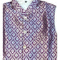 Wine - Rich Banarasi Brocade Handloom Brocade Mens Waistcoat - UK Stock- Dispatch in 24 hrs - KCS241109 KP - Prachy Creations