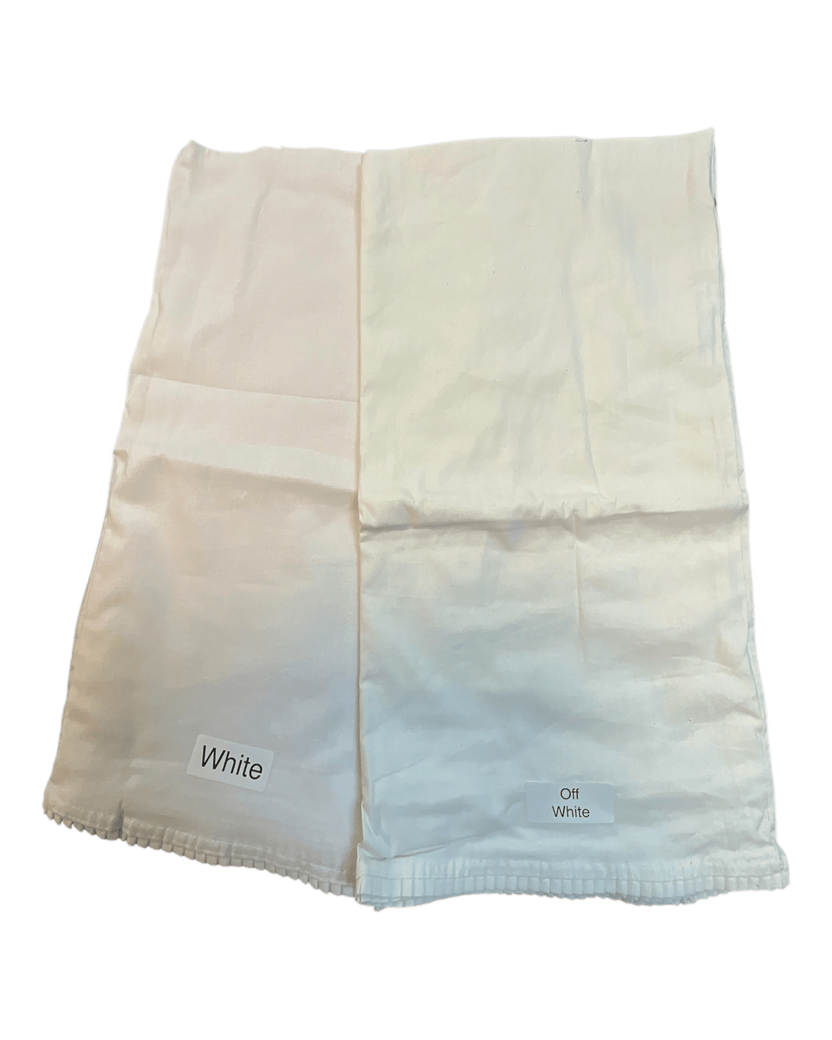 XL Cotton Saree Petticoats in White Off White