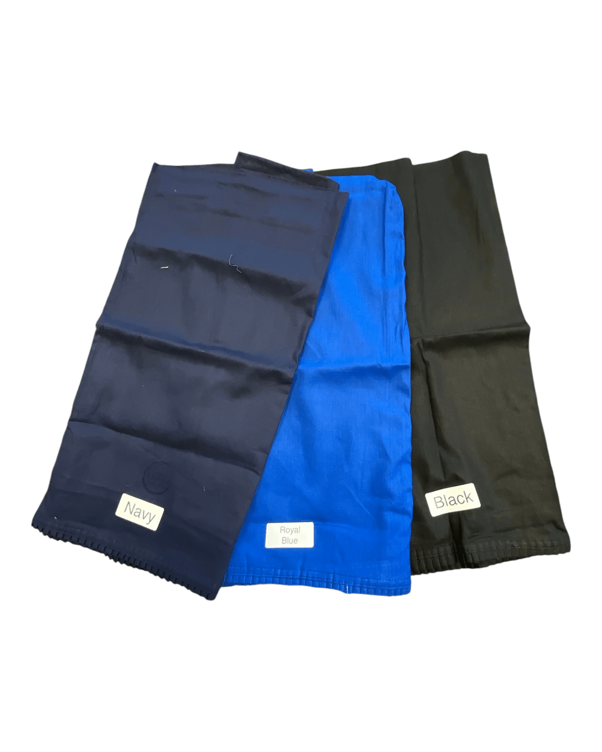 XL Cotton Saree Petticoats in Navy Royal Blue Black