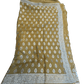 Yellow - Fancy Party Saree with Blouse Piece - UK stock - 24hr Dispatch - VFU4108 03VA26 - Prachy Creations