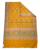 Yellow - Soft Art Wool Handloom Woven Shawl - (P350) 11KY24 NTC2414 - Prachy Creations