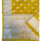 Yellow - Traditional Handloom Banarasi Sari / Saree - with Blouse Piece - SN2405 11TP24 - Prachy Creations