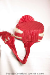 Red Turban 207 - 1429 KY0416 - Prachy Creations