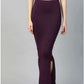24hr Dispatch - 18 Colours - Womens Stretchy ShapeWear Saree Petticoat with side slit and drawstring - Prachy Creations