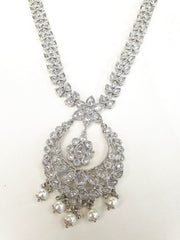 Long necklace & Earrings set - Bollywood - Weddings - AVON5006 VV0919 - Prachy Creations