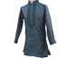Bollywood - Boys Kurta set with churidar trousers, Turquoise - Adhir AP0319 - Prachy Creations