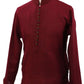 BollywoodParty - Boys Kurta set with churidar trousers, Maroon - CRV KY0319 - Prachy Creations