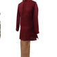 BollywoodParty - Boys Kurta set with churidar trousers, Maroon - CRV KY0319 - Prachy Creations