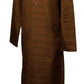 Kurta set made using handloom material with thread work - Chev KY0315 - Prachy Creations