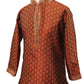 BollywoodParty - Boys Kurta set with pyjama trousers , Brown - Crown C0319 Size age six months onwards - Prachy Creations