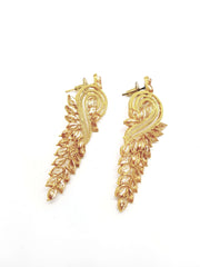 BollywoodParty - Traditional Indian Earrings, Bollywood, Weddings, Fancy Dress - DC6127VP - Prachy Creations